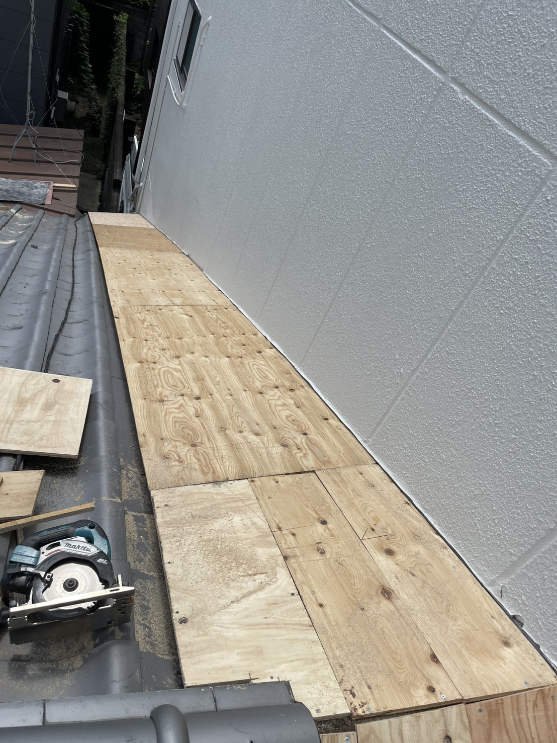 板金雨漏り修理 工事写真4